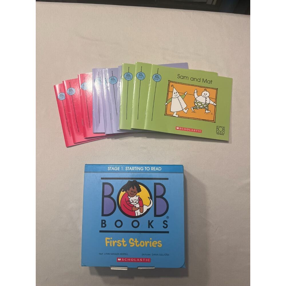 Bob Books, Stage 1 First Stories - Paperback By Bobby Lynn Maslen VERY GOOD